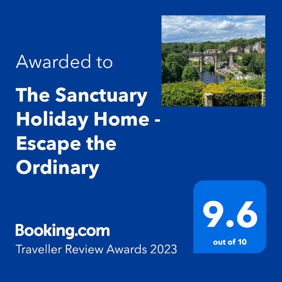 The Sanctuary Holiday Home - Escape The Ordinary Knaresborough Eksteriør billede